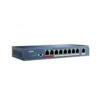 SWITCH POE+ HIKVISION/ 250M POE LARGA DISTANCIA / 8 PUERTOS 802.3AF/AT (30W) 10/100 MBPS + 1 PUERTO 10/100 - ABD Systems
