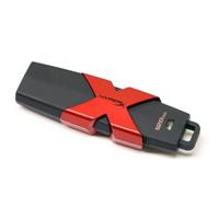MEMORIA KINGSTON 128GB USB 3.1 HYPERX SAVAGE LECT.350/ESCR.180 MB/S NEGRO CON ROJO /GAMER/ALTO RENDIMIENTO - ABD Systems
