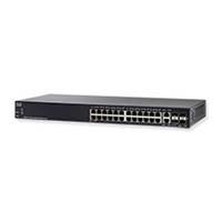 SWITCH CISCO SMB 24 X 10/100/1000 POE+, 4 X 10 GIGABIT ETHERNET (2 X 10GBASE-T/SFP+ COMBO + 2 X SFP+)