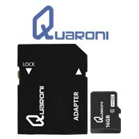 MEMORIA QUARONI MICRO SDHC 16GB CLASE 10 C/ADAPTADOR - ABD Systems