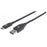 CABLE USB C-A MANHATTAN A MACHO/ C MACHO, 2 M, NEGRO