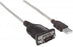 CONVERTIDOR USB A SERIAL DB9M 1.8 M 115 KBPS MANHATTAN