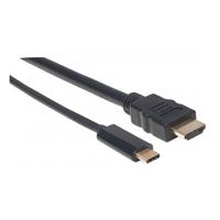 CABLE CONVERTIDOR MANHATTAN USB-C 3.1 A HDMI 1.0M 4K M-M - ABD Systems