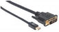 CABLE DISPLAYPORT MINI - DVI-D M-M 1.8M MANHATTAN - ABD Systems