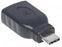 ADAPTADOR MANHATTAN USB-C A USB TIPO A A 3.1 MACHO-HEMBRA - ABD Systems