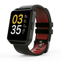 GHIA SMART WATCH/ PANTALLA 1.54 TOUCH / BT / IOS / ANDROID / NEGRO - ROJO - ABD Systems