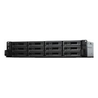 NAS SYNOLOGY RS2418/12 BAHIAS/HASTA 144TB Y CON UNIDAD DE EXPANSION HASTA 288TB/NCLEO CUDRUPLE 2.1GHZ/4GB DDR4/LAN GIGABITX4/USB 3.0X2/HOTSWAP - ABD Systems