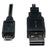 CABLE USB 2.0 TRIPP-LITE UR050-001-24G DE ALTA VELOCIDAD (REVERSIBLE TIPO (A) CONECTOR 2 MICRO (B) DE 5 PINES M/M), 0.305 M [1 PIES]