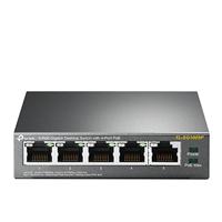 SWITCH TP-LINK TL-SG1005P 5 PUERTOS RJ45 10/100/1000 MBPS NO ADMINISTRABLE CON 4 PUERTOS POE PARA ESCRITORIO - ABD Systems