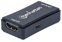 EXTENSOR REPETIDOR MANHATTAN VIDEO HDMI HASTA 45M 1080P ACTIVO VIA HDMI