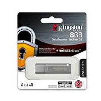MEMORIA KINGSTON 8GB USB 3.0 DATATRAVELER LOCKER G3 /HARDWARE DE ENCRIPTACIN /USB TO CLOUD/ GRIS - ABD Systems