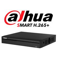 DVR DAHUA 4 CANALES HDCVI PENTAHIBRIDO 4MP/ 1080P/ 720P/ H265+/2 CH IP ADICIONALES 4+2/IVS/ 1 SATA HASTA 10TB/P2P/SMART AUDIO HDCVI