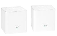ROUTER, AP,MESH WIFI NOVA MW3,EXTENSOR DE RED,TENDA. COBERTURA DE 20013217, DUAL BAND,WAVE2 MU-MIMO BEAMFORMING,PAQUETE DE 2 PIEZAS