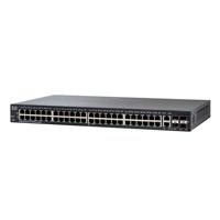 SWITCH CISCO SMB FAST ETHERNET, 48 PUERTOS 10/100MBPS + 2 PUERTOS SFP, 17.6 GBIT/S, 16.384 ENTRADA, GESTIONADO