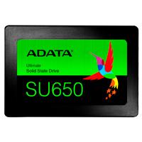 UNIDAD DE ESTADO SOLIDO SSD ADATA SU650 480GB 2.5 SATA3 7MM LECT.520/ESCR.450MBS SIN BRACKET PC LAPTOP
