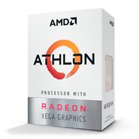 CPU AMD ATHLON 200GE S-AM4 35W 3.2 GHZ CACHE 4 MB 2CPU 3GPU CORES / GRAFICOS RADEON VEGA 3