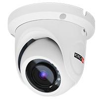 CAMARA PROVISION ISR, DOMO IP 1080P 2 MP, LENTE FIJO 3.6 MM, IR 15 MTS, D/N, POE, ONVIF, H.265 / H.264. - ABD Systems