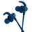 AUD�FONOS MOBIFREE/ ACTECK  IN-EAR BLUETOOTH CON MICROFONO COLECCION METALICOS COLOR AZUL MB-02023