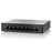 SWITCH CISCO SMB - 8 PUERTOS - 10/100 MBPS - NO ADMINISTRABLE - POE (4 PUERTOS) - ESCRITORIO - QOS - ABD Systems
