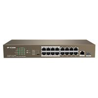 SWTICH F1118P-16-150W IP-COM, 16 PUERTOS  POE FE (AF, AT) + 1 GE + 1 PUERTO SFP, METAL, 13 PULGADAS, POE 135 W, MODOS CCTV, EST�NDAR, VLAN Y EXTENDER - ABD Systems