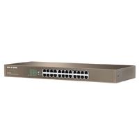 SWITCH NO ADMINISTRABLE G1024G IP-COM, 19 RACK, 24 PUERTOS 10/100/1000 MBPS, PROTECCI�N RAYOS 6KV, PLUG  AND  PLAY, CAJA ACERO - ABD Systems