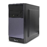 GABINETE QUARONI MEDIA TORRE /MICRO ATX  / AZUL / FUENTE 400W / 204 PINES / USB 2.0 / AUDIO / PC