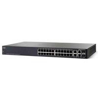 SWITCH CISCO SMB GIGABIT ETHERNET POE 382W, 24 PUERTOS 10/100/1000 MBPS + 2 PUERTOS SFP+, 56 GBIT/S