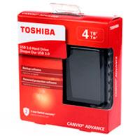DD EXTERNO 4TB TOSHIBA CANVIO ADVANCE 2.5/USB 3.0/NEGRO/VELOCIDAD DE TRANSFERENCIA 5GB/S/PASSWORD PROTECTION/SOFTWARE DE RESPALDO/WIN10 - ABD Systems