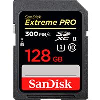 MEMORIA SANDISK 128GB SDXC EXTREM PRO UHS-I 300MB/S 4K V30 CLASE 10 - ABD Systems