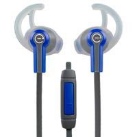 AUD�FONOS DEPORTIVOS IN-EAR CON MICR�FONO EASY LINE BY PERFECT CHOICE AZUL/GRIS