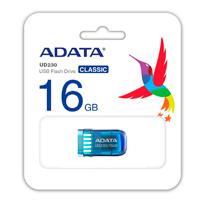 MEMORIA ADATA 16GB USB 2.0 UD230 AZUL