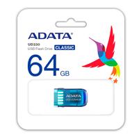 MEMORIA ADATA 64GB USB 2.0 UD230 AZUL