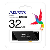 MEMORIA ADATA 32GB USB 2.0 UV230 NEGRO