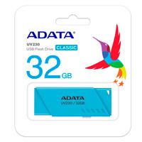 MEMORIA ADATA 32GB USB 2.0 UV230 AZUL