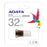 MEMORIA ADATA 32GB OTG USB 2.0/MICRO USB UC330 NEGRO-PLATA ANDROID