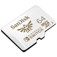 MEMORIA SANDISK 64GB MICRO SDXC NINTENDO SWITCH 100MB/S 4K FULL HD U3 V30 - ABD Systems