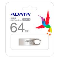 MEMORIA ADATA 64GB USB 3.1 UV310 METALICA