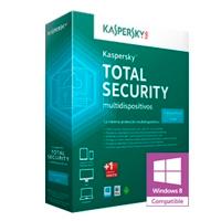 KASPERSKY TOTAL SECURITY - MULTI-DEVICE / PARA 1 / BASE / 3 A�OS / ELECTRONICO