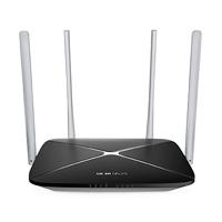 ROUTER INALAMBRICO MERCUSYS AC12 AC1200 BANDA DUAL 2.4GHZ A 300MBPS Y 5GHZ A 867MBPS 4 PUERTOS LAN 10/100 1 PUERTO WAN 10/100 Y 4 ANTENAS EXTERNAS