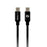 CABLE TIPO C-C MOBIFREE COLOR NEGRO 1MT  MB-923699