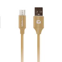 CABLE TIPO USB-MICRO USB 1MT  MOBIFREE/ACTECK COLOR GOLD MB-923620
