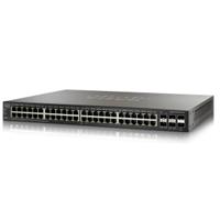 SWITCH CISCO SMB 48 PUERTOS, 10/100/1000 POE+ 382W, 4 10 GIGABIT ETHERNET (2 X 10GBASE -T + 2 X SFP+)