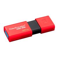 MEMORIA KINGSTON 32GB USB 3.0 ALTA VELOCIDAD / DATATRAVELER 100 G3 ROJO - ABD Systems