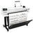 PLOTTER HP DESIGNJET T530, 36 PULGADAS, 91 CM IMPRESORA, 4 TINTAS, WIFI (5ZY62A)