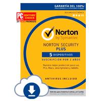 ESD NORTON SECURITY PLUS ESP / 5 DISPOSITIVOS / 1 A�O - DESCARGA DIGITAL