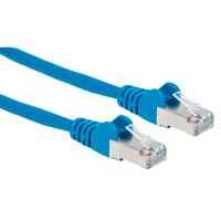 CABLE PATCH INTELLINET CAT 6A, 0.9M 3.0F S/FTP AZUL