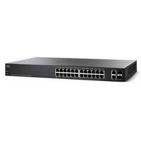 SWITCH CISCO SMB // 24 PUERTOS 10/100 FAST ETHERNET // POE 185W // 2 PUERTOS SFP // ADMINISTRABLE - ABD Systems
