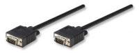 CABLE VGA MANHATTAN PARA MONITOR O PROYECTOR 30 MTS NEGRO MACHO-MACHO