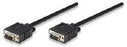 CABLE VGA MANHATTAN PARA MONITOR O PROYECTOR, 11 MTS NEGRO MACHO-MACHO