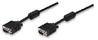 CABLE VGA MANHATTAN PARA MONITOR O PROYECTOR 9 MTS NEGRO MACHO-MACHO